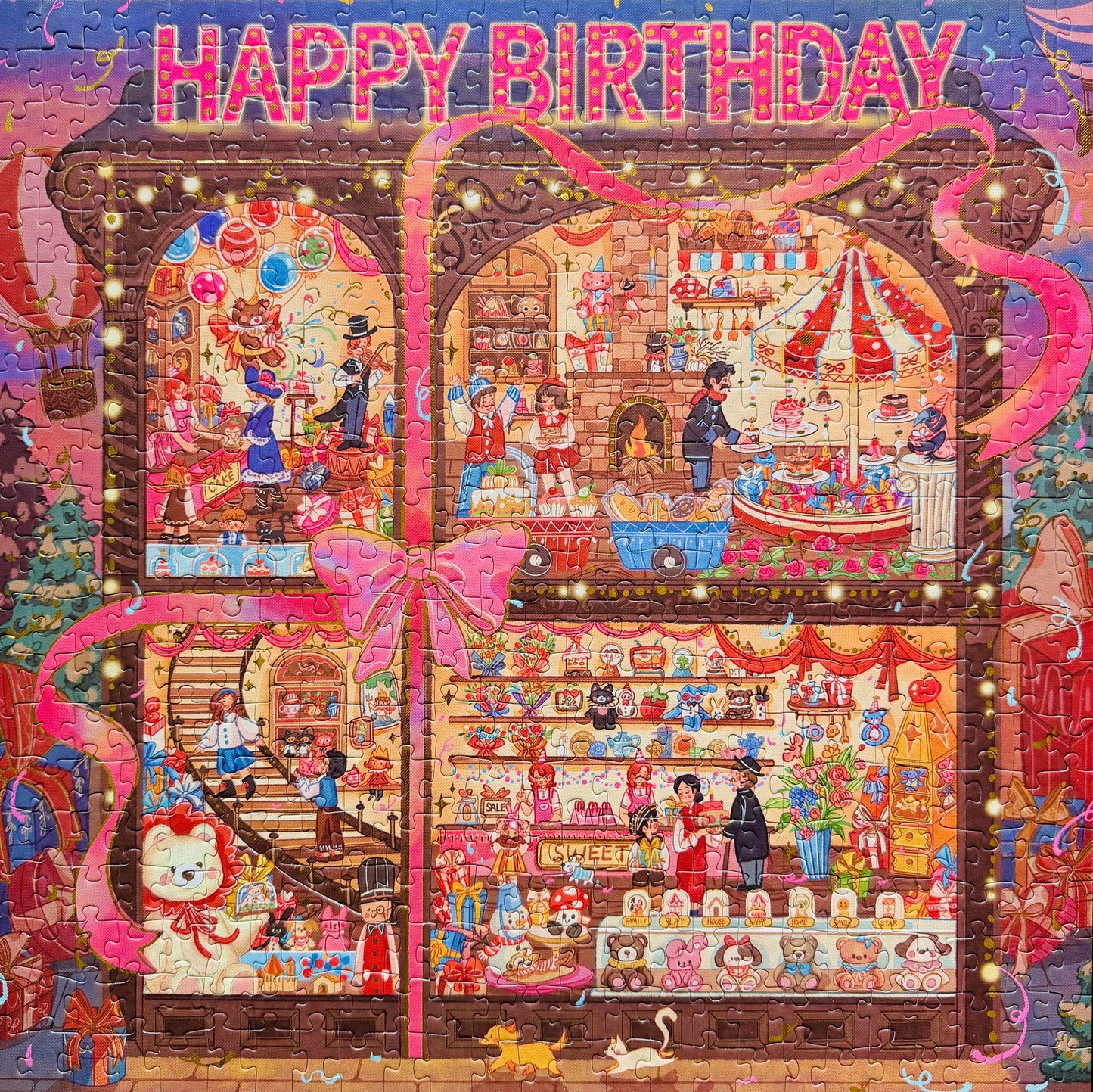 Magical Birthday Hut 500 Piece Puzzle