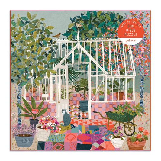 Greenhouse Gardens 500 Piece Jigsaw Puzzle Galison