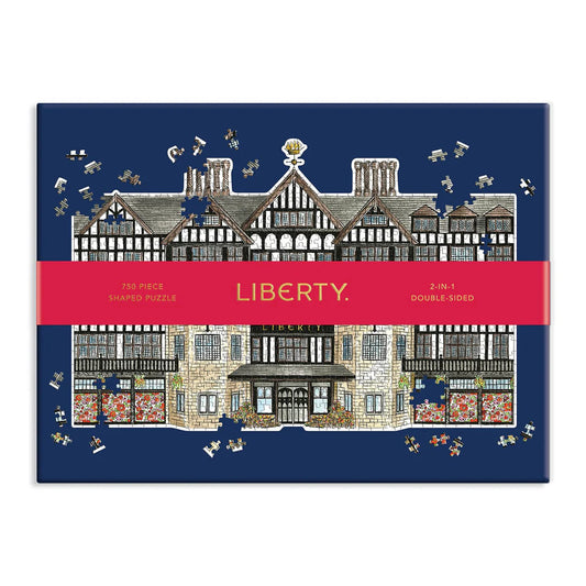 Liberty London Tudor Building 750 Piece Shaped Jigsaw Puzzle Galison