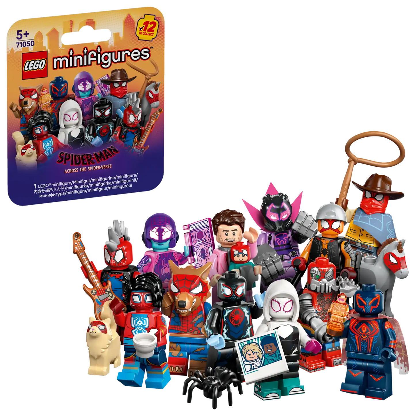 LEGO Minifigures Spider-Men: Across the Spider-Verse 71050