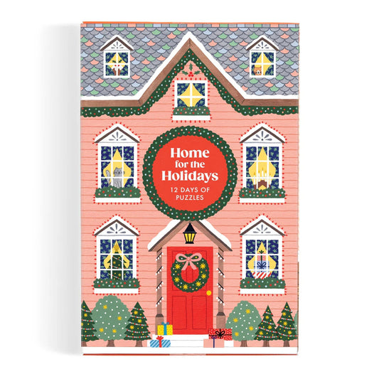 Home for the Holidays 500 Piece Advent Puzzle Calendar Galison