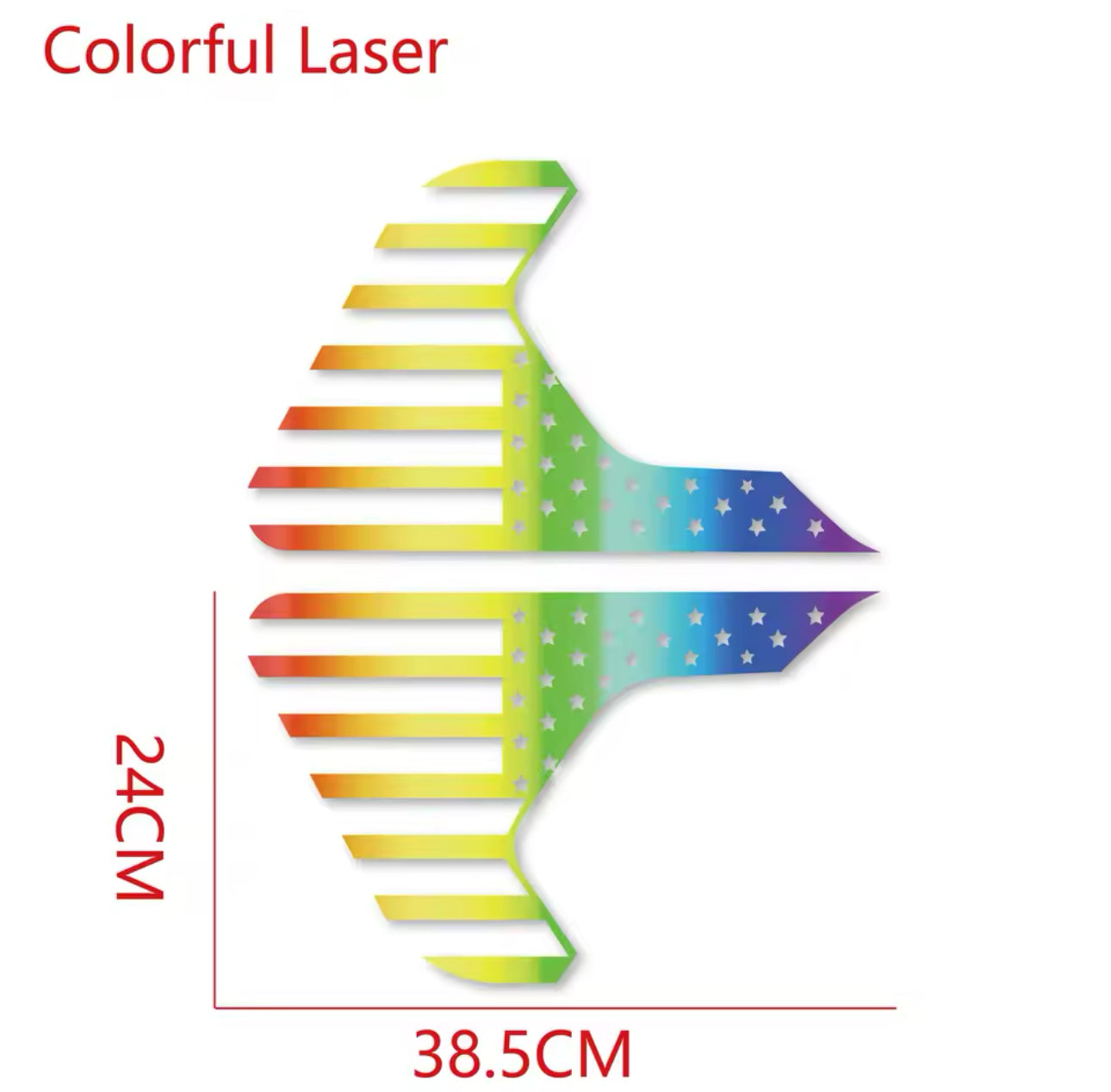2 Pcs USA Flag Fender Vent Decals – Multi-Color Vinyl Stickers for Jeep