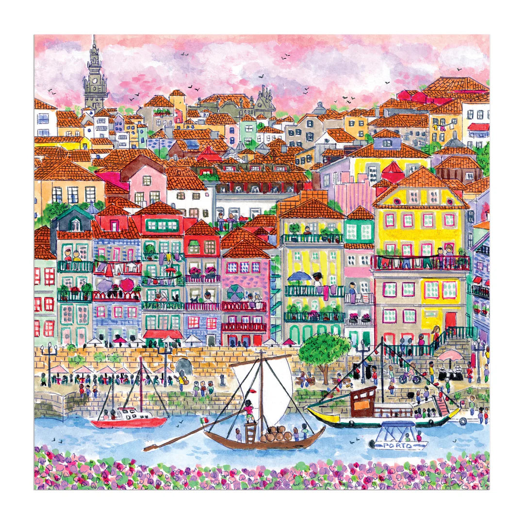Michael Storrings Colors of Porto 500 Piece Puzzle Galison