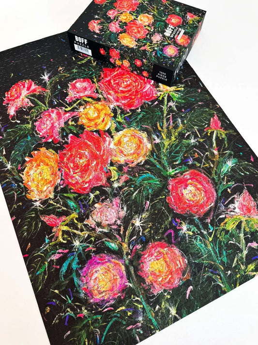 Blooming Roses 1000 Piece Jigsaw Puzzle BOFF