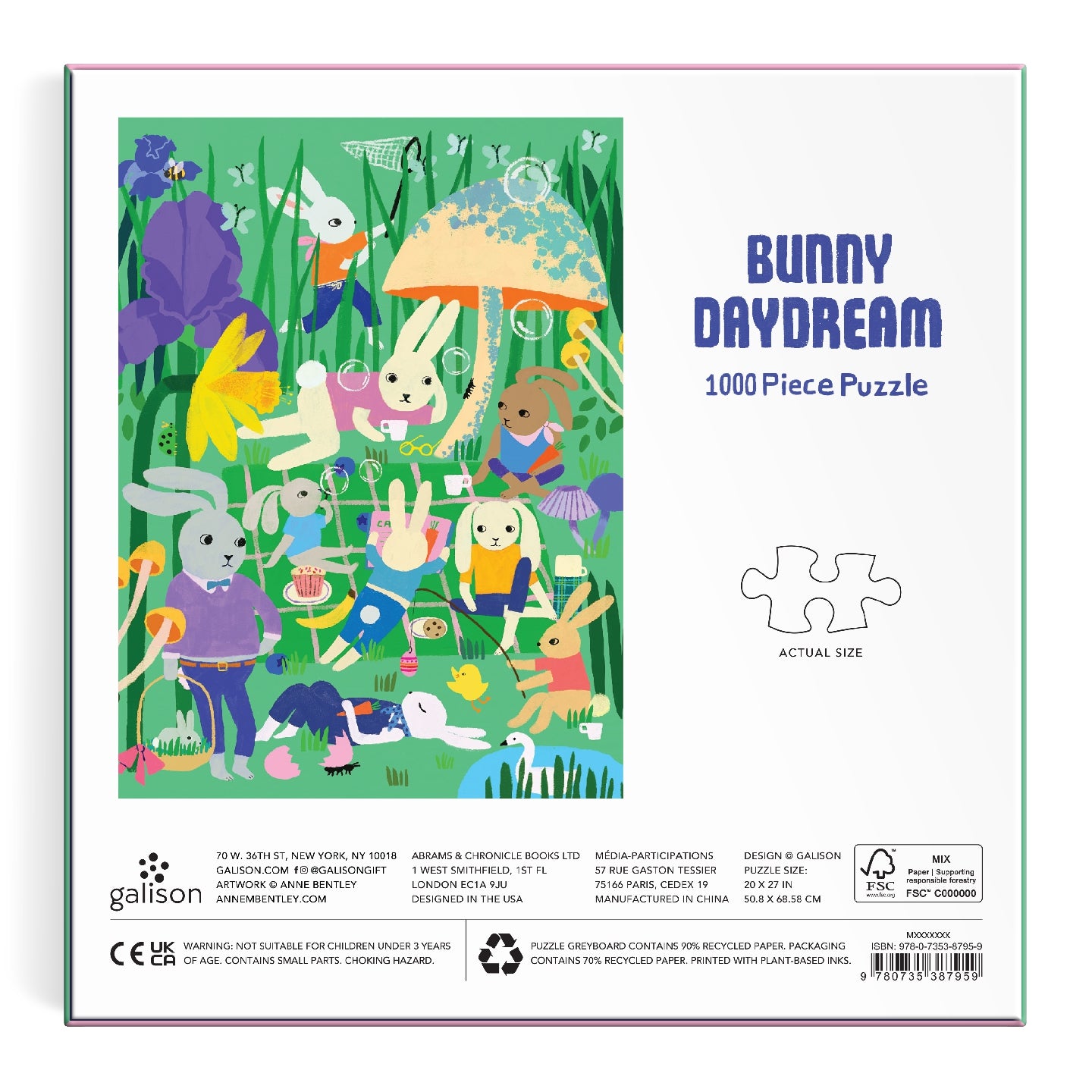 Bunny Daydream 1000 Piece Puzzle