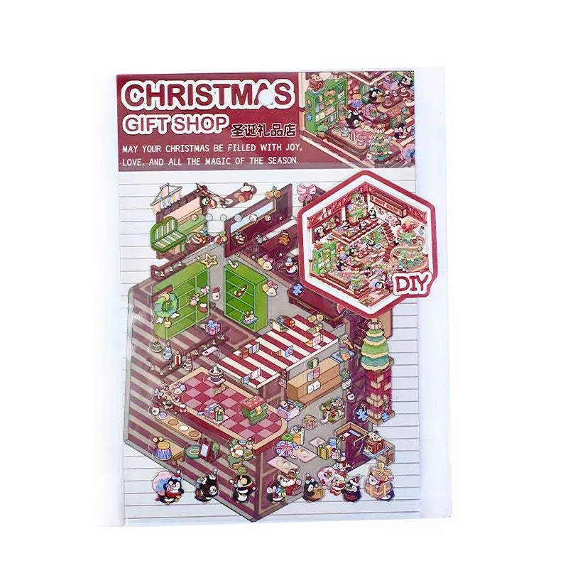 DIY Miniature Sticker – Cozy Cartoon Town Series V Boutique Studio