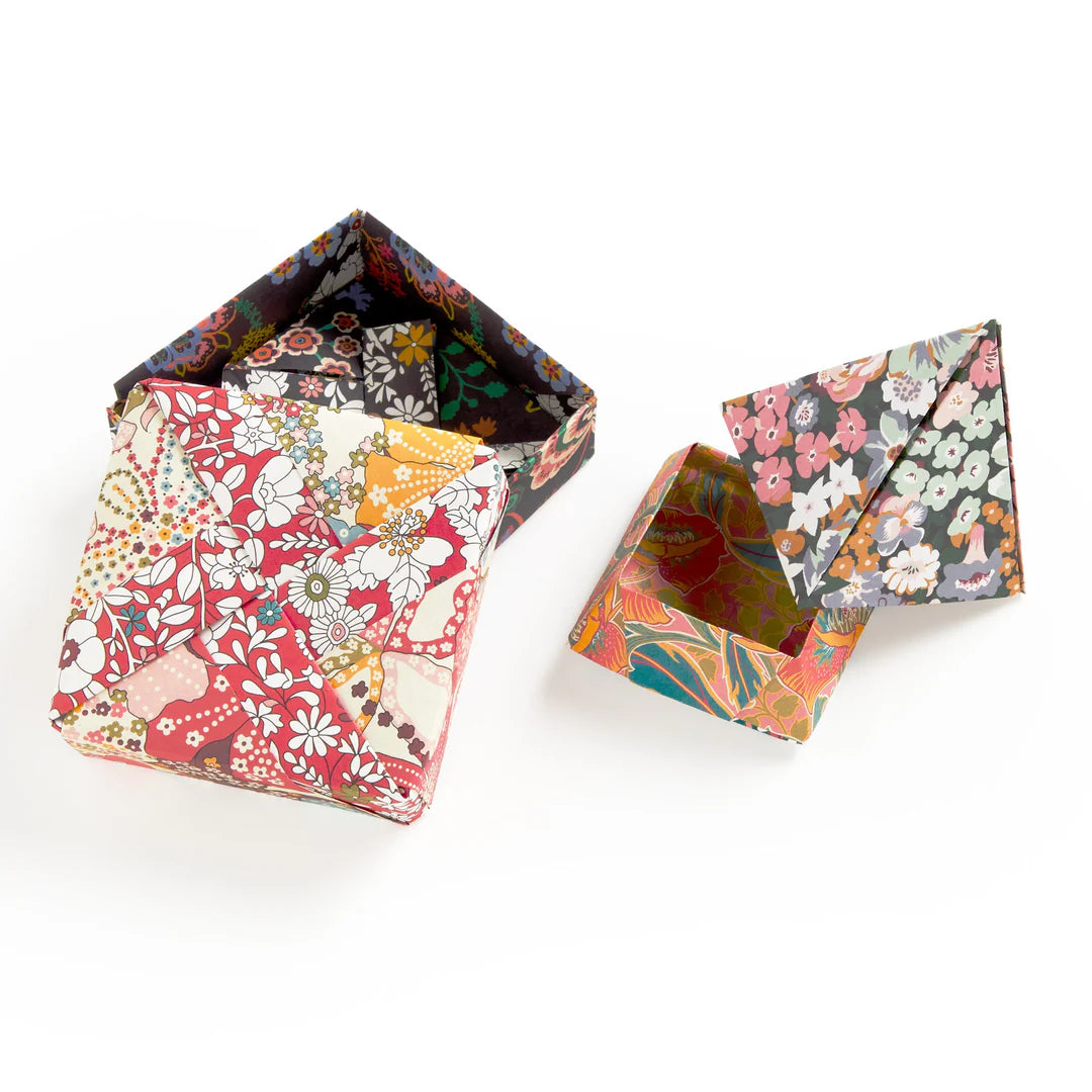 Liberty Origami Treasure Box Kit Galison