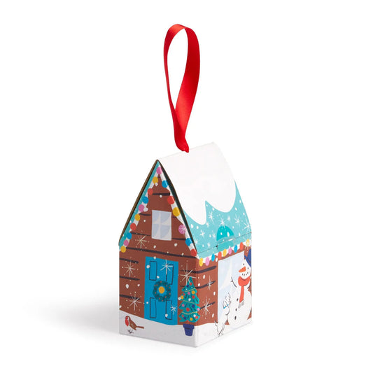 Winter Sledding 130pc Puzzle Ornament Galison