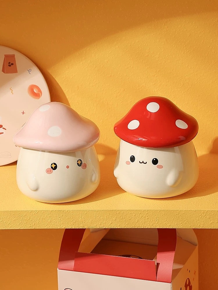 Cute Mushroom Ceramic Mug