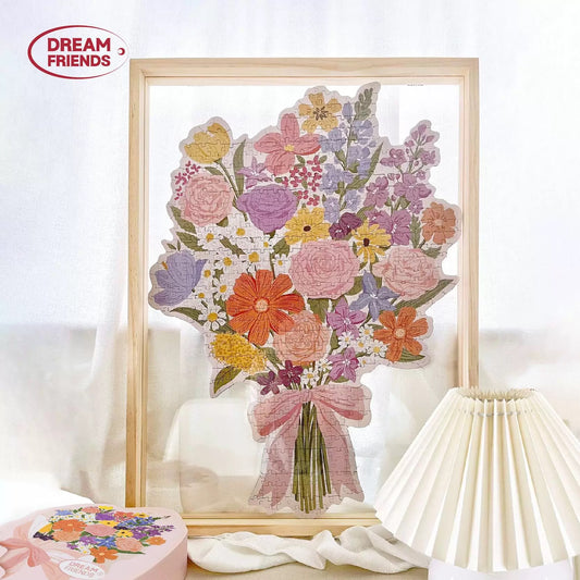 Flora Blossom 520 Piece Jigsaw Puzzle