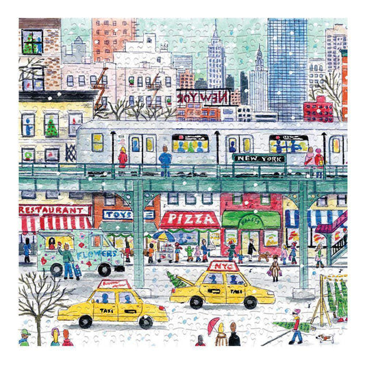 Michael Storrings New York City Subway 500 Piece Puzzle Galison