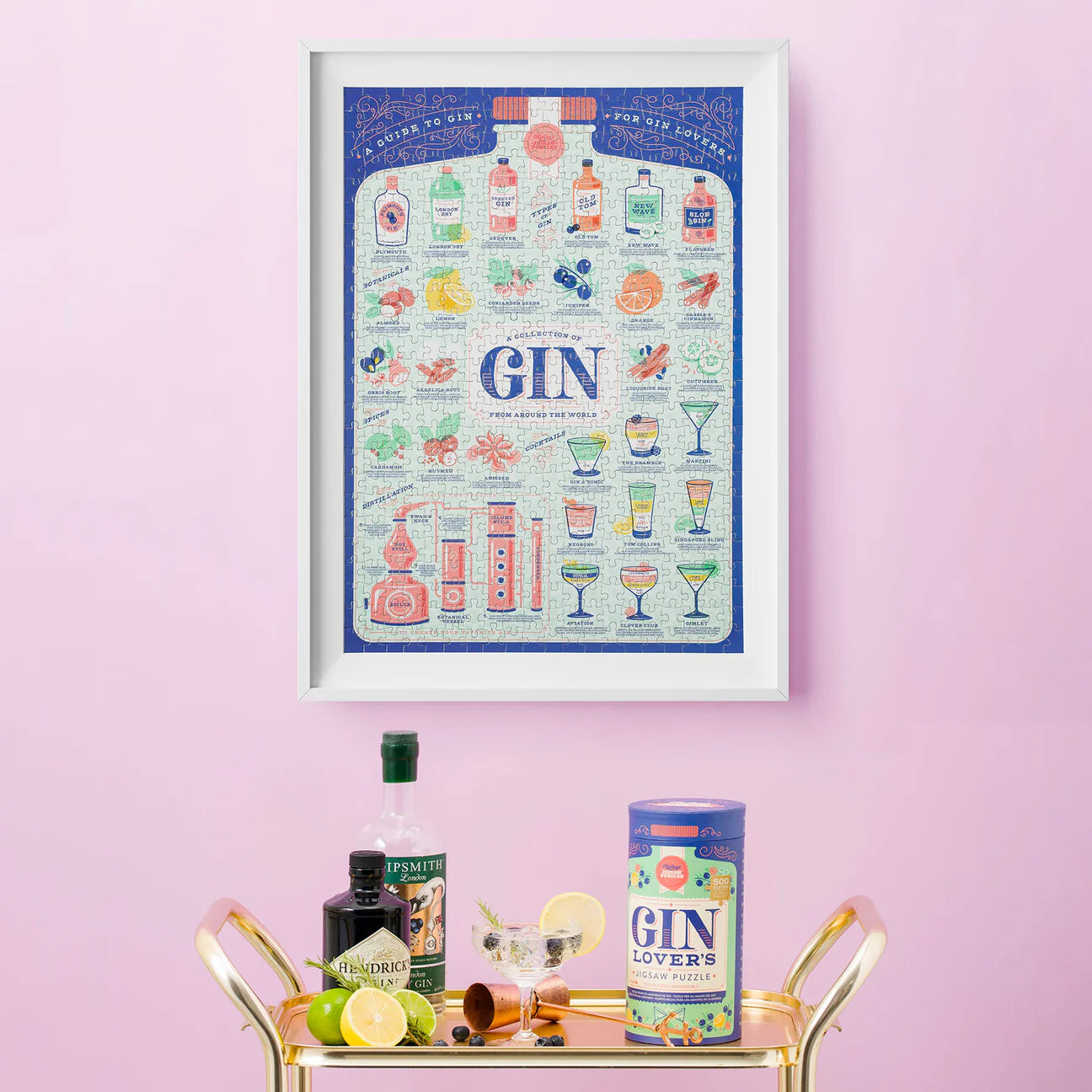 Gin Lover's 500 Piece Jigsaw Puzzle