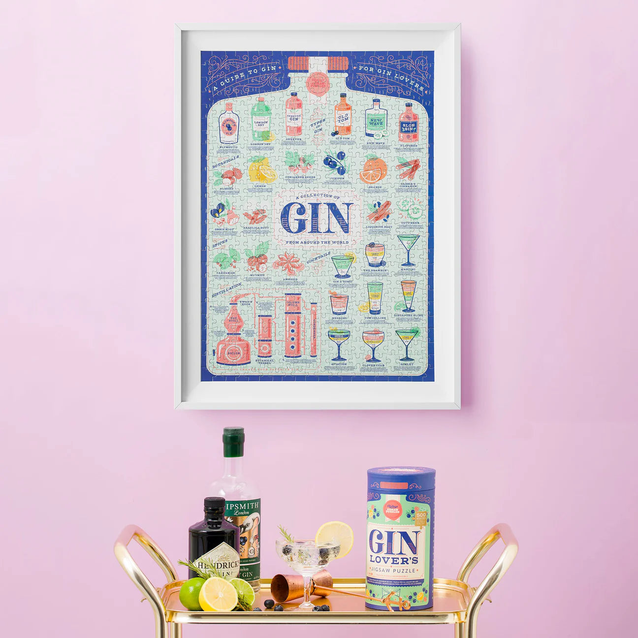 Gin Lover's 500 Piece Jigsaw Puzzle Ridley’s Games