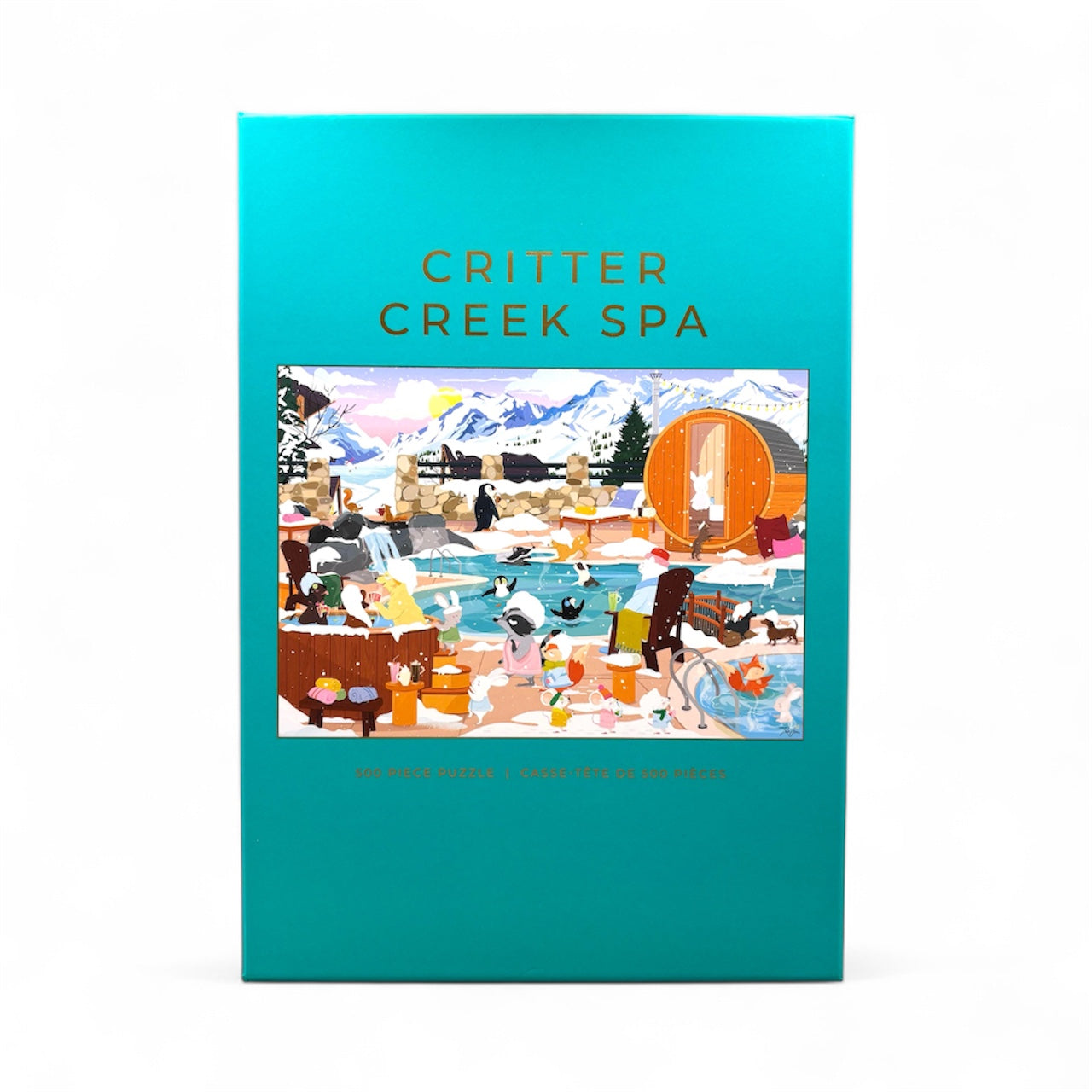 Critter Creek Spa 500 Piece Puzzle