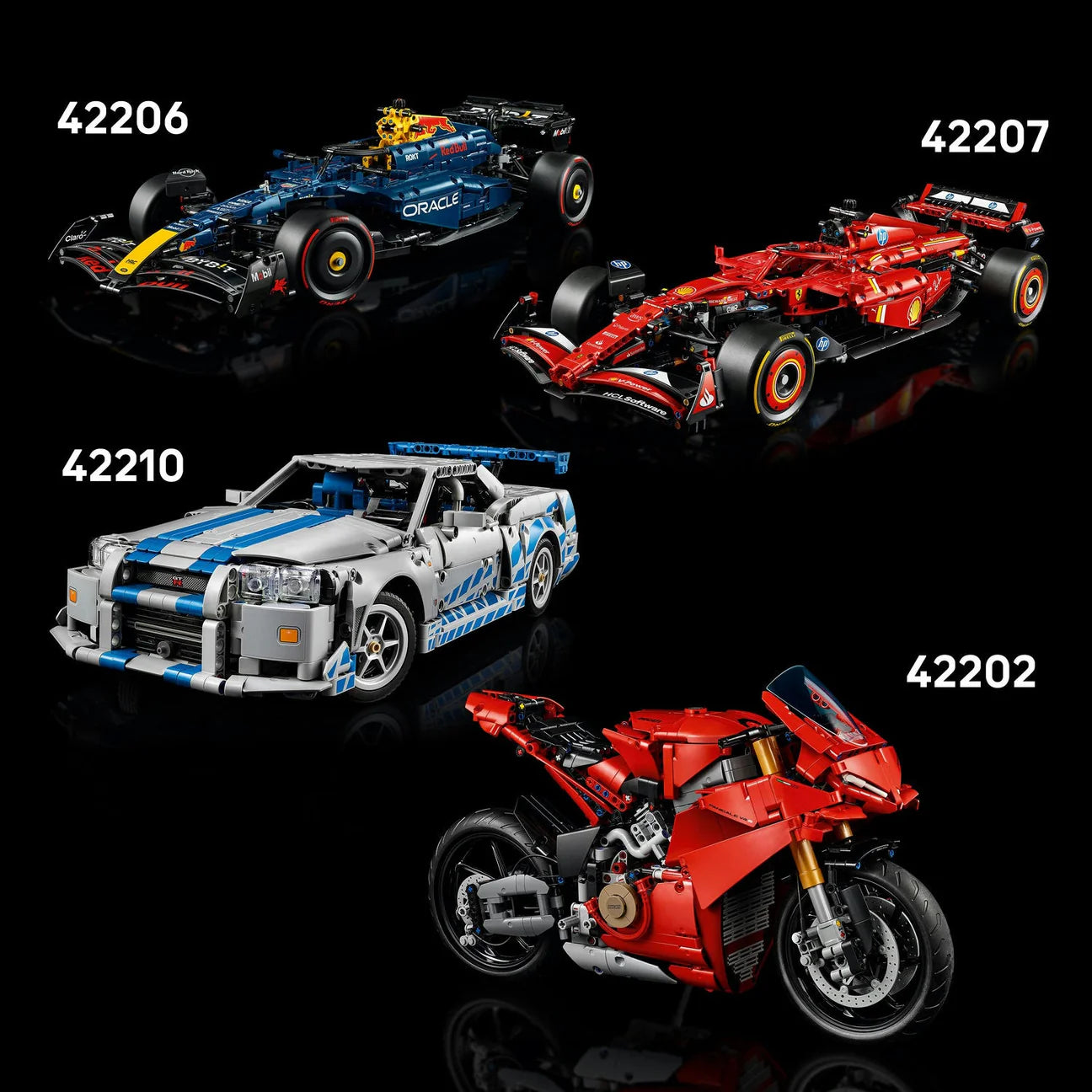LEGO Technic™ 1966 Ford GT40 MKII Race Car 42223