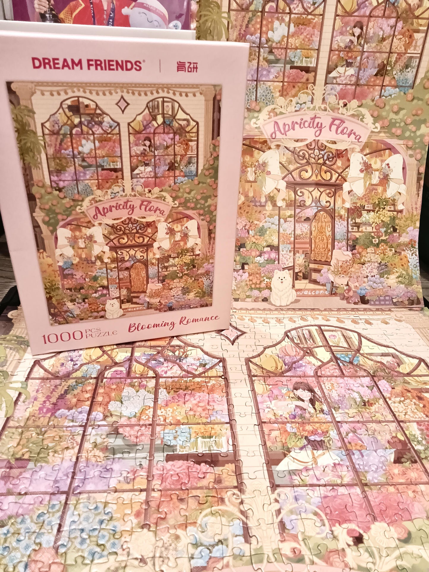 Blooming Romance 1000 Piece Puzzle