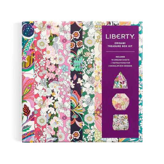 Liberty Origami Treasure Box Kit Galison