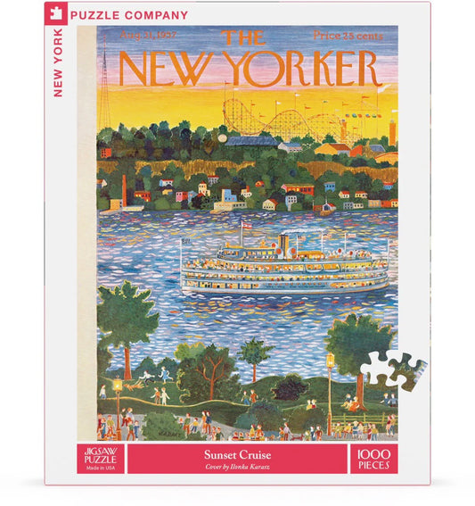 Sunset Cruise 1000 Piece Jigsaw Puzzle