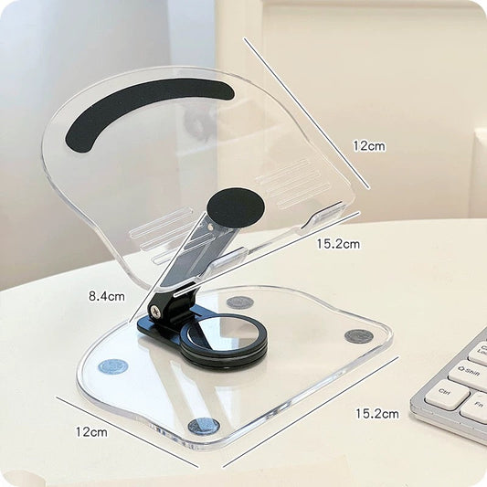 Acrylic Transparent iPad Holder V Boutique Studio