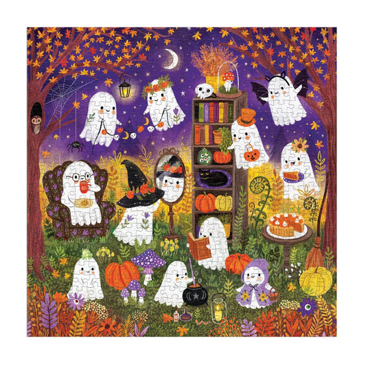 Ghostly Gathering 500 Piece Family Puzzle Mudpuppy