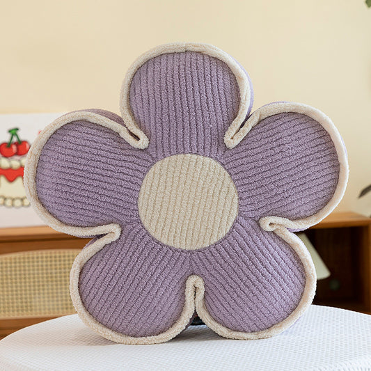 Flower Shaped Pillow – Soft Plush Decorative Cushion