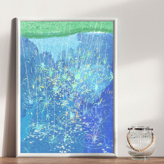Rain Is God’s Fireworks 1000 Piece Jigsaw Puzzle Soulpuzz