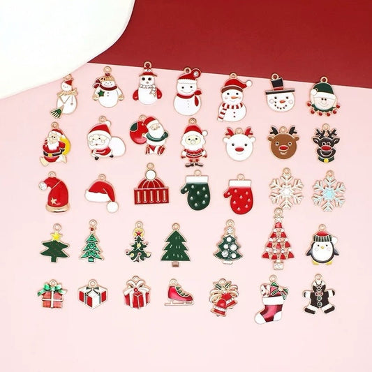 Festival Christmas Charms for Jewelry Making V Boutique Studio