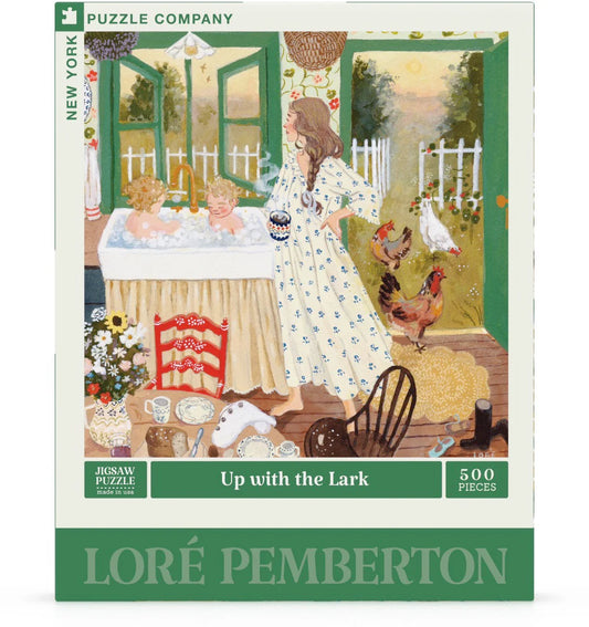Up with the Lark 500 Piece Jigsaw Puzzle