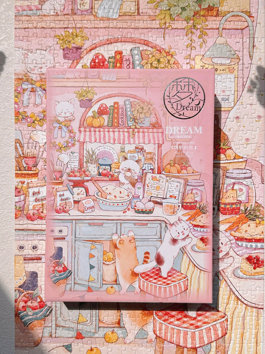 GUBU Cozy Baking Time 500 Piece Jigsaw Puzzle Gubu