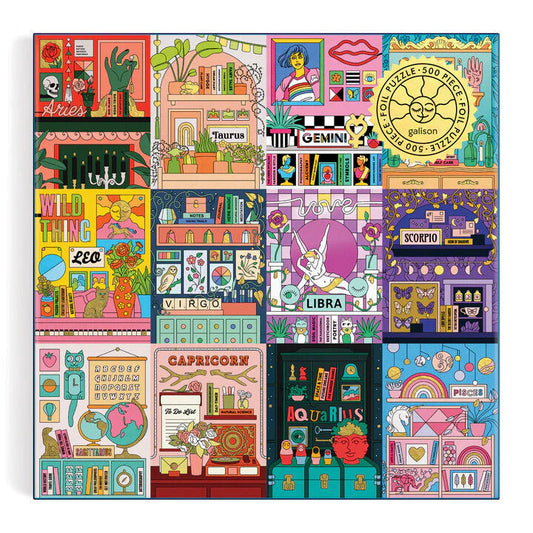 House of Astrology 500 Piece Foil Puzzle Galison