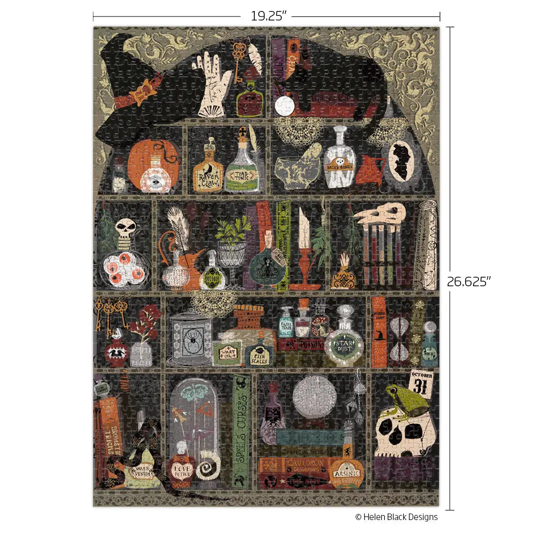 Agatha's Apothecary 1000 Piece Halloween Puzzle Jigsaw puzzles