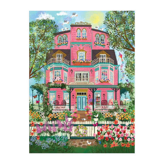 Joy Laforme Capeside Victorian 1000 Piece Foil Puzzle Galison