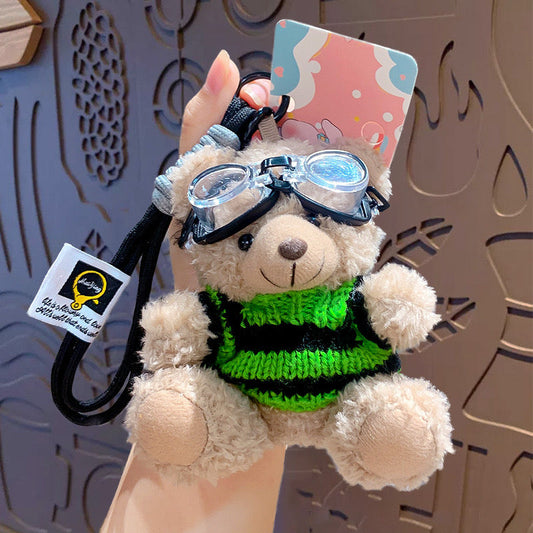Cute Couple Bear Keychain V Boutique Studio
