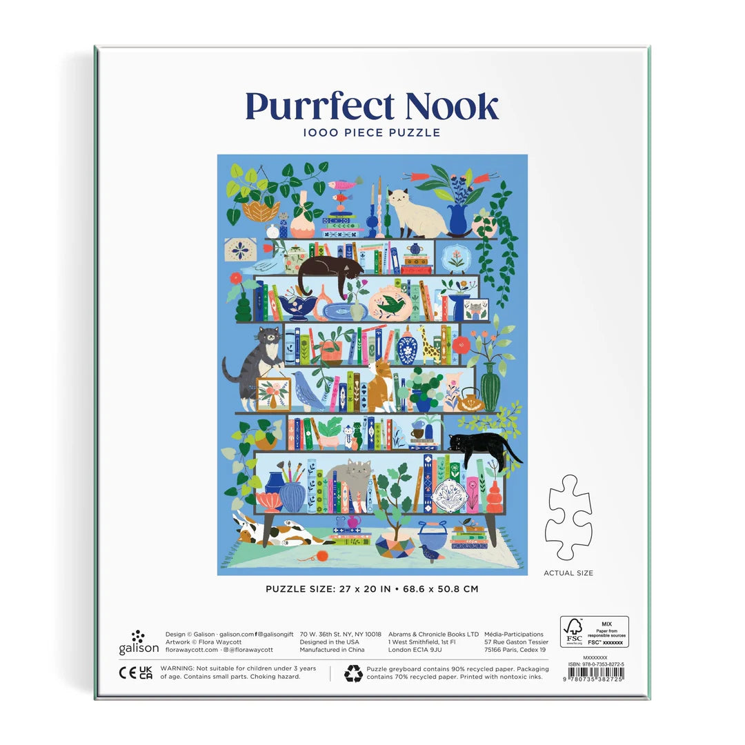 Purrfect Nook 1000 Piece Puzzle V Boutique Studio