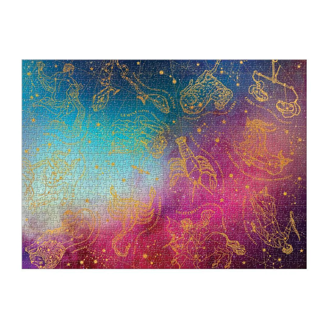 Cosmos Astrology 1000 Piece Foil Jigsaw Puzzle