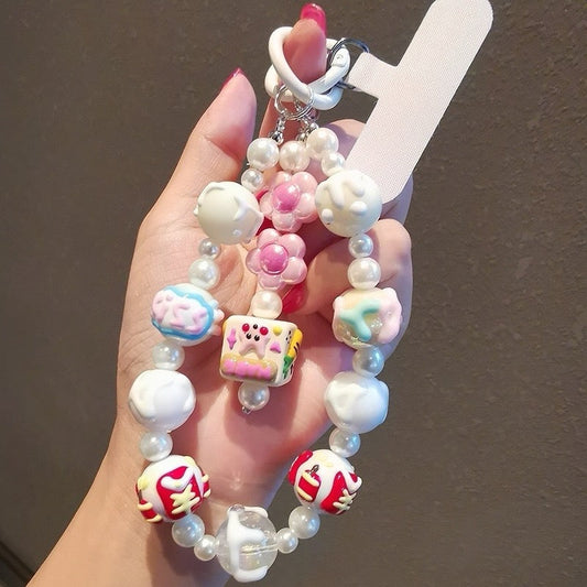 Graffiti Beaded Lanyard V Boutique Studio
