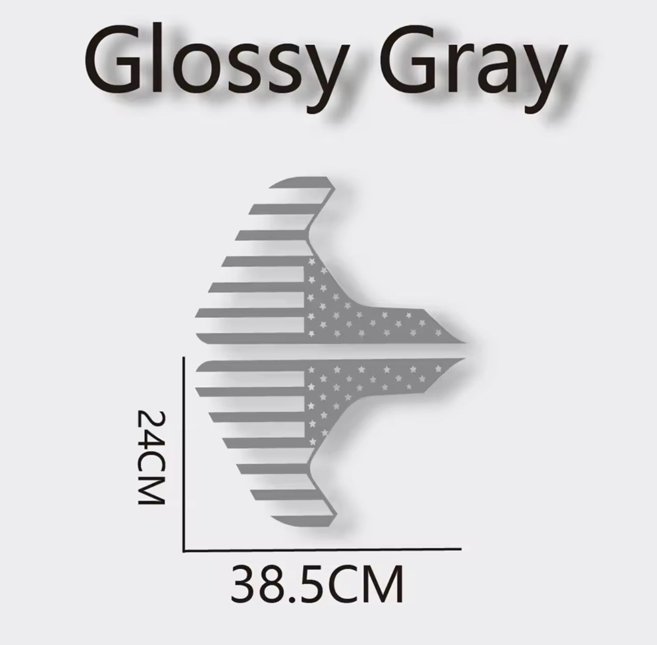 2 Pcs USA Flag Fender Vent Decals – Multi-Color Vinyl Stickers for Jeep