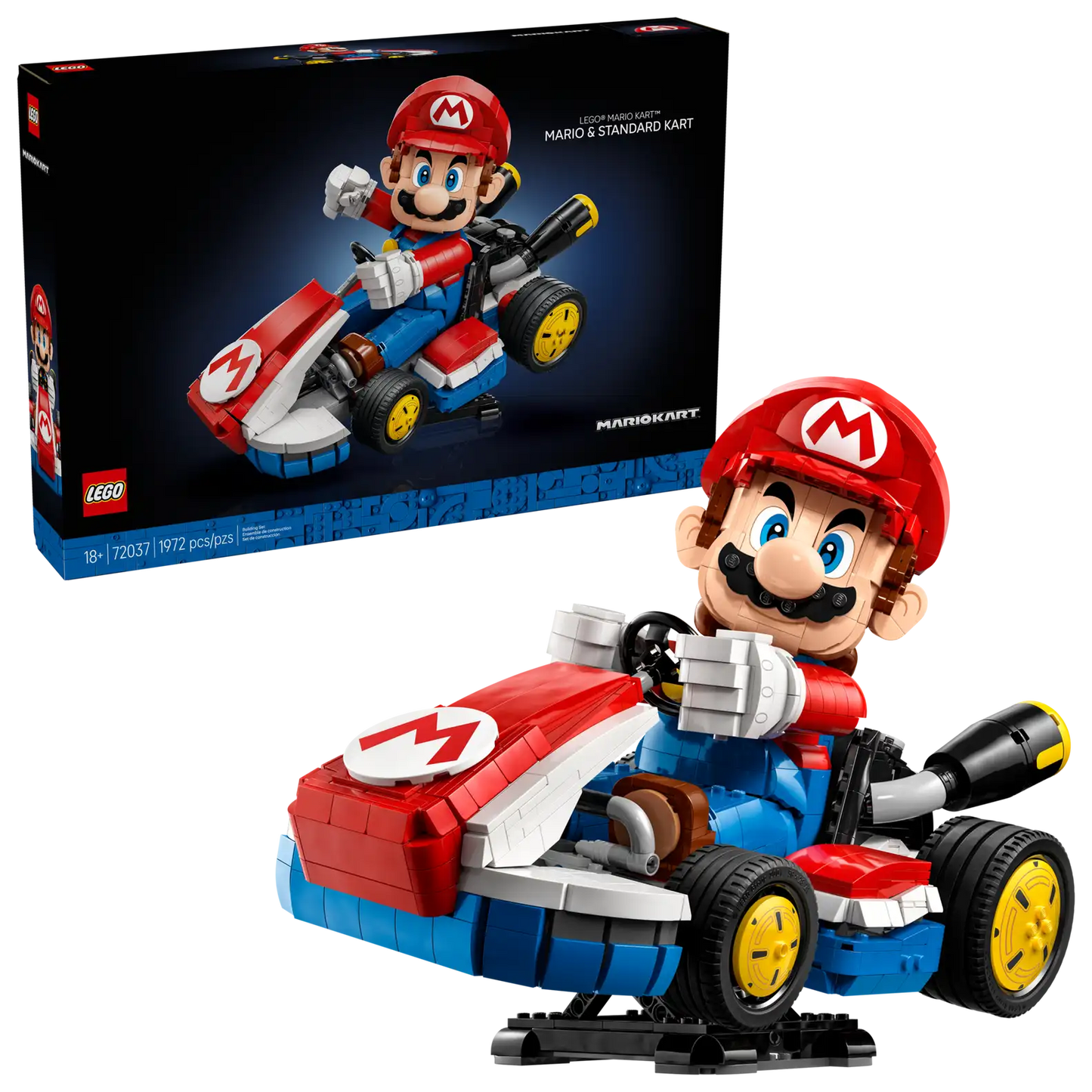 LEGO® Super Mario™: Mario Kart™ – Mario & Standard Kart 72037