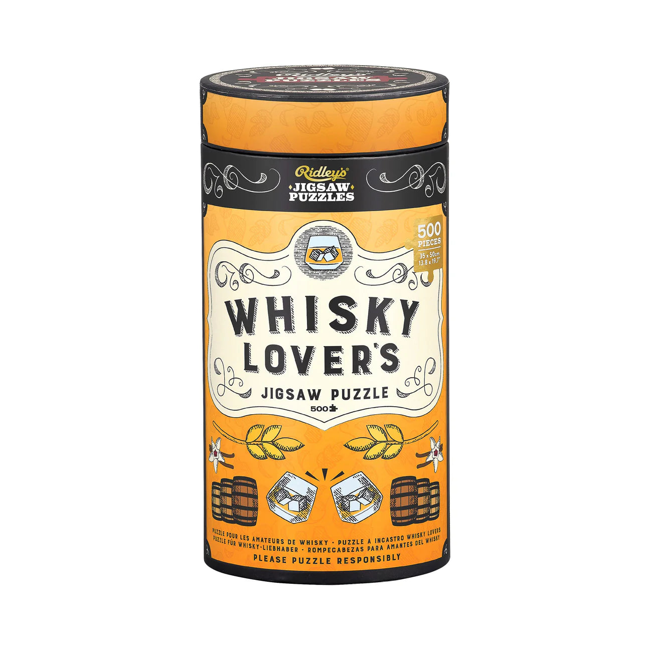 Whisky Lover's 500 Piece Jigsaw Puzzle