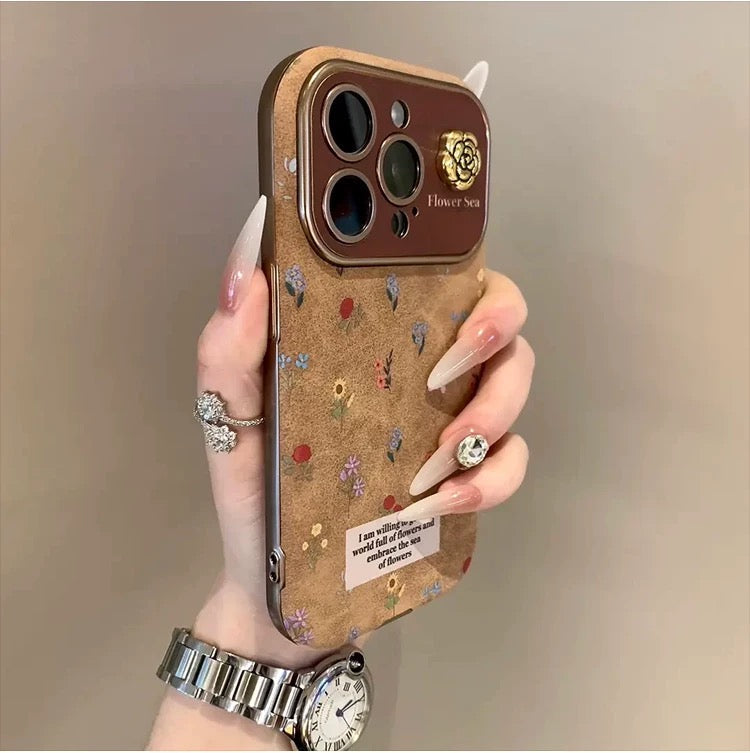 Soft Touch Floral Fantasy Phone Case V Boutique Studio