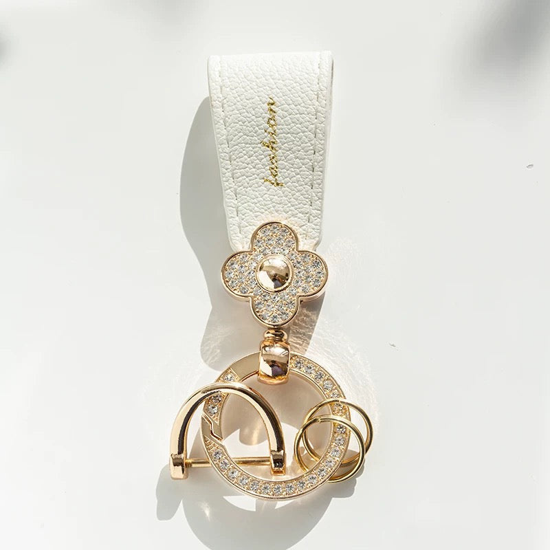 Floral Brilliance Keychain