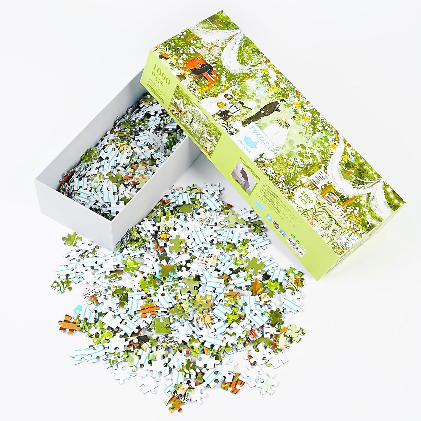 Forest Wedding 1000 Piece Jigsaw Puzzle