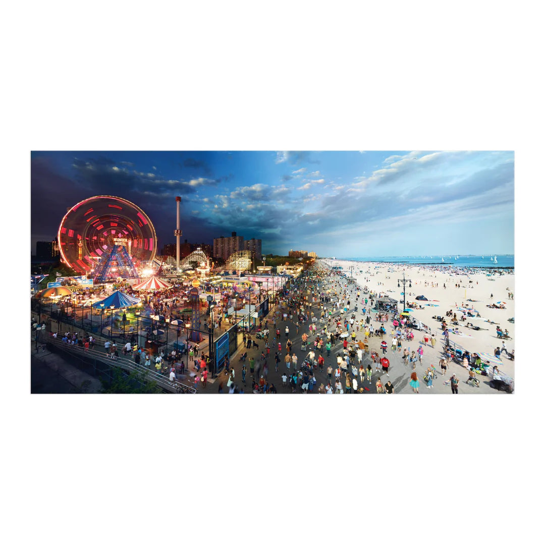 Stephen Wilkes Day To Night Coney Island 1500 Piece Puzzle Galison