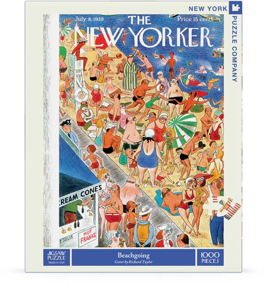 Beachgoing 1000 Piece Jigsaw Puzzle New York Puzzle Company