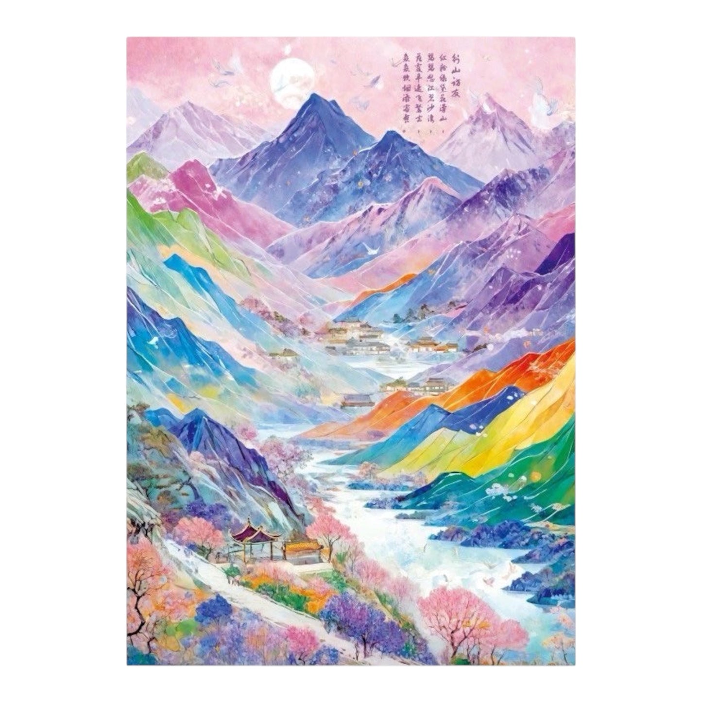Hiking and Visiting Friends 1000 Piece Jigsaw Puzzle ZHIJU
