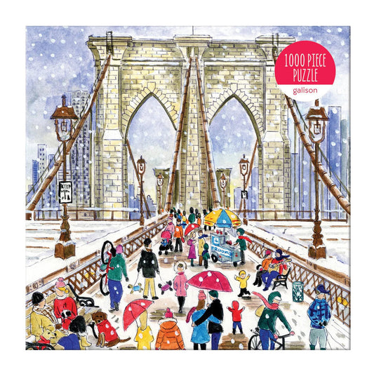 Michael Storrings Brooklyn Bridge 1000 Piece Jigsaw Puzzle Galison