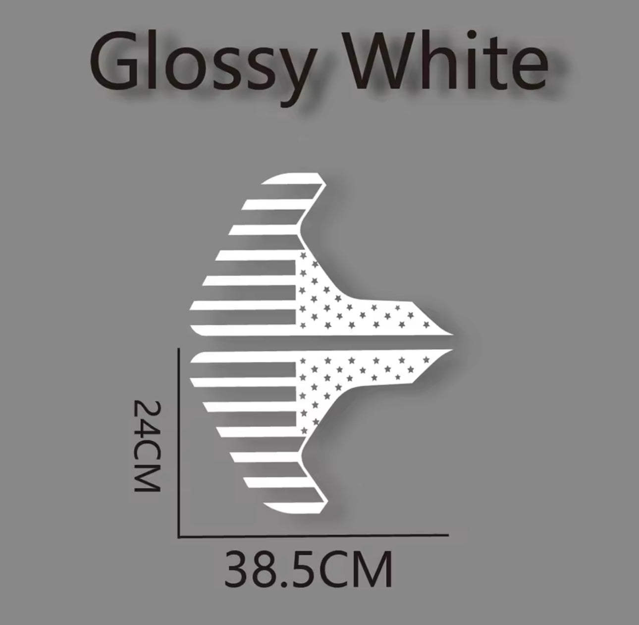 2 Pcs USA Flag Fender Vent Decals – Multi-Color Vinyl Stickers for Jeep