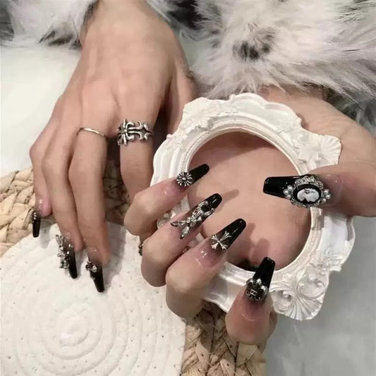Sweet Darkness Press-on Nails V Boutique Studio-New