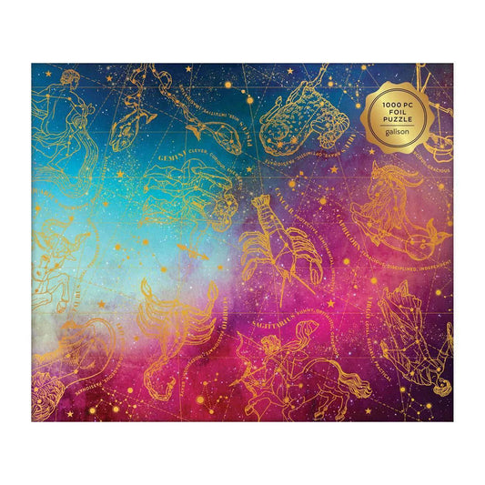 Cosmos Astrology 1000 Piece Foil Jigsaw Puzzle Galison