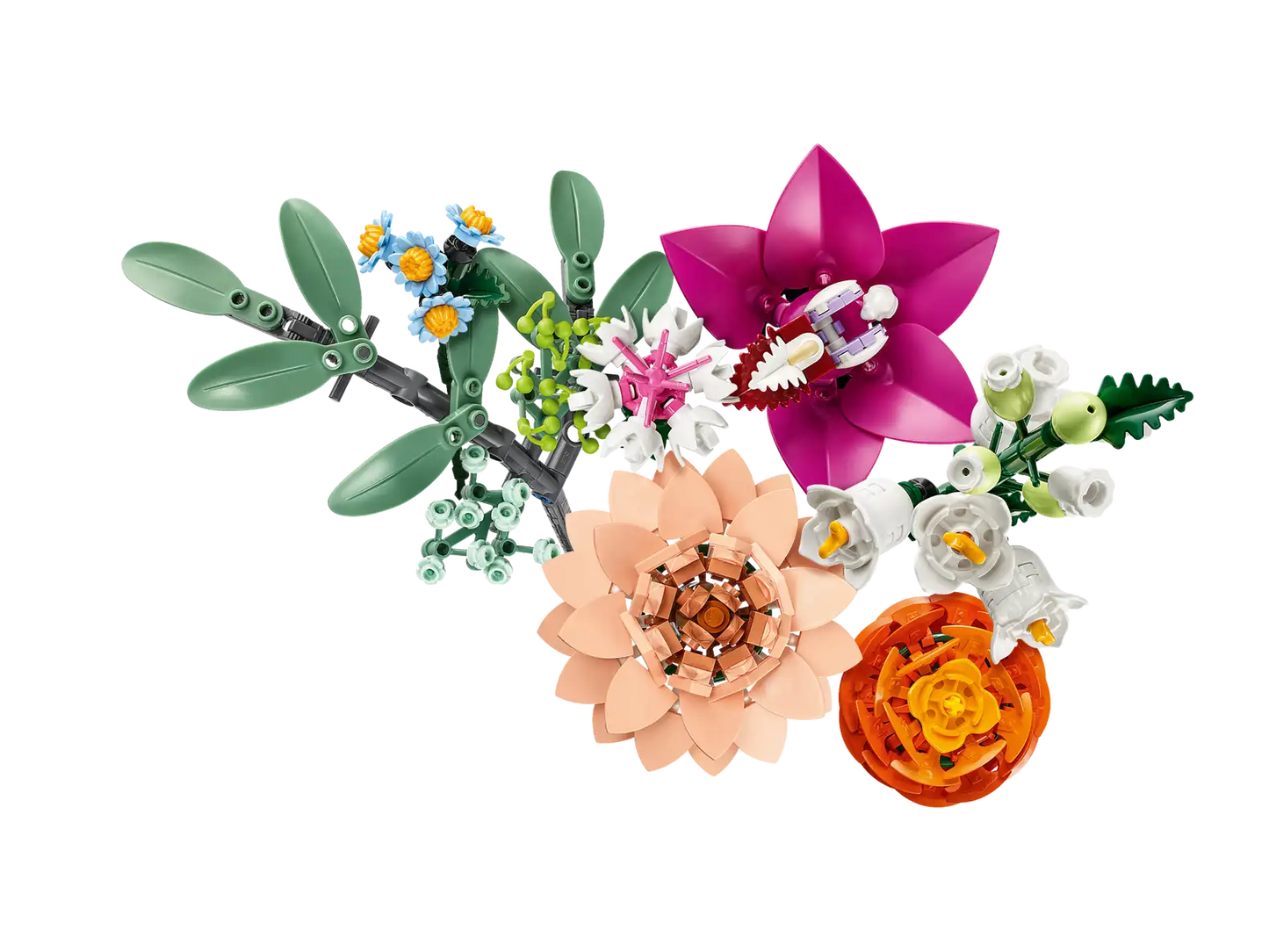 LEGO Botanicals Pretty Pink Flower Bouquet 10342